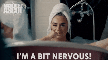 Make Up Reaction GIF by Absolutely Ascot