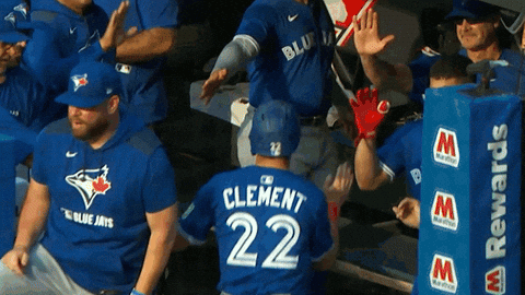 Celebrate Blue Jays GIF by Toronto Blue Jays
