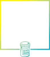 Bbc Swipe Sticker by BLACK BRAIN CLOTHING