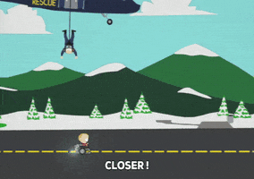 rescue landing GIF by South Park 