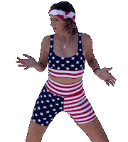 Happy 4Th Of July Sticker by Loryn Powell