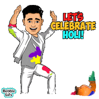 Happy Holi Festival Sticker by Bobble