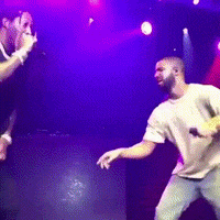 drake drinks GIF