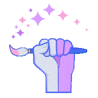 utopiaklubi utopia craftivism make art not war make the world a better place Sticker