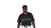 miami marlins flex Sticker by MLB