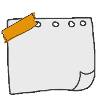 School Paper Sticker