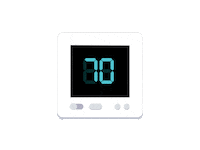 Scorching Heat Wave Sticker