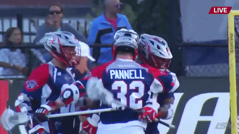 celebrate lets go GIF by Boston Cannons