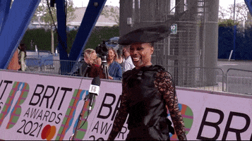 Red Carpet Brits GIF by BRIT Awards