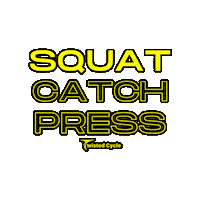 Workout Squat Sticker by Twisted Cycle