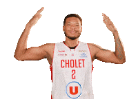 Burning On Fire Sticker by Cholet Basket