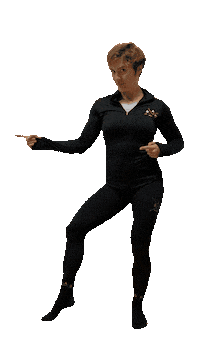 Bullsallout dance muscle gains sinijaviivi Sticker