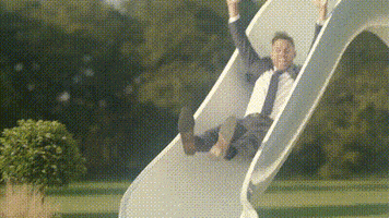 DowntimeSlides fun yay slide splash GIF