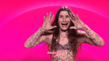 Scared Drag Queen GIF by Drag Race France
