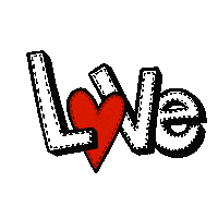 In Love Heart Sticker