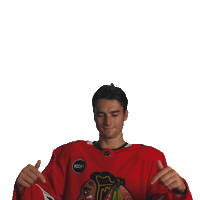Ice Hockey Sport Sticker by NHLBlackhawks