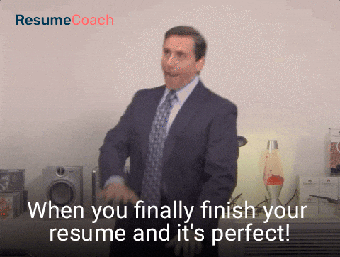ResumeCoach giphyupload jobs resume unemployment GIF