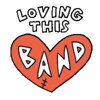 Band Love Sticker by Treefort Music Fest