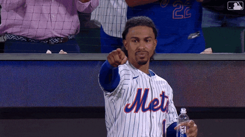 Francisco Lindor Point GIF by New York Mets