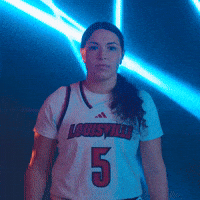 Womens Basketball Go Cards GIF by Louisville Cardinals