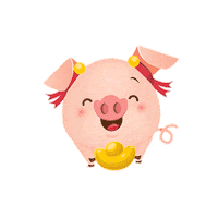 pig cny2019 Sticker by Mediacorp
