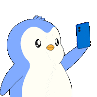 Wink Smile Sticker by Pudgy Penguins