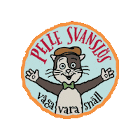 Pelle Svanslos Sticker by Uppsala