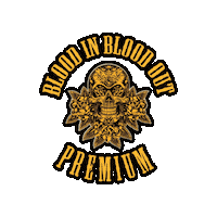 Skull Premium Sticker by Blood In Blood Out Tattoo