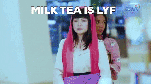 milk tea mia GIF by GMA Network