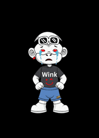 Sad Wink GIF by Zhot