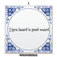 Comfort Wijsheid Sticker by Tegelspreuken.nl