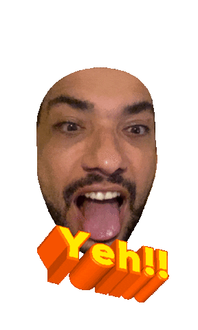 D Yes Sticker by INSP2