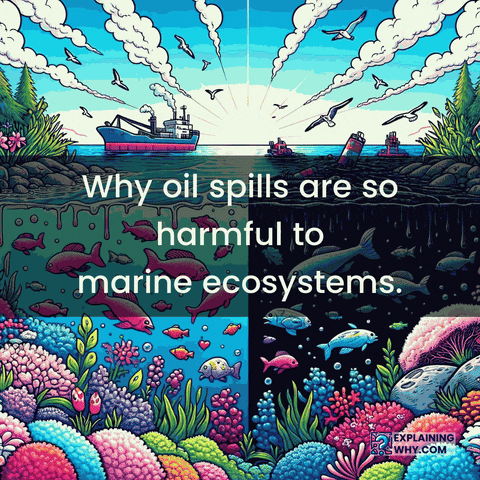 Oil Spills GIF by ExplainingWhy.com