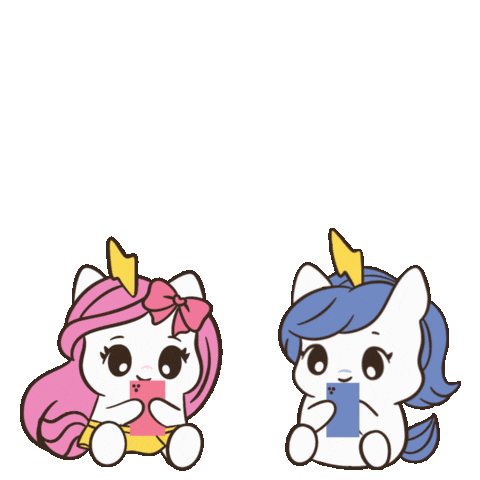 I Love You Bu Sticker by Brave Unicorn