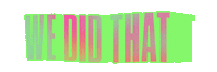 Come Thru Just Do It Sticker by Nike