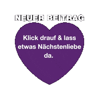 New Post Love Sticker by DiakonieSachsen