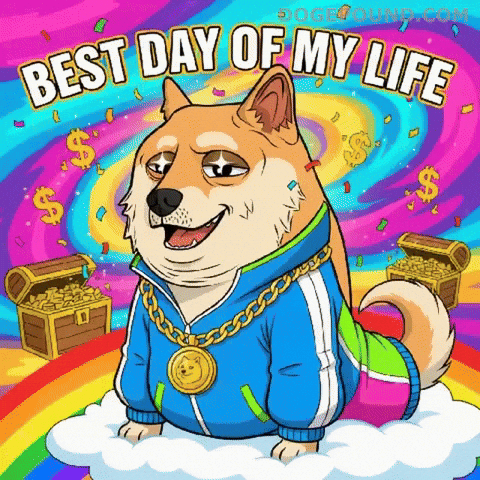 Happy Best Day Ever GIF by Doge Pound