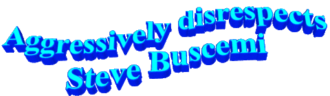 steve buscemi Sticker by AnimatedText