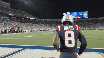 Stefon Diggs Football GIF by New England Patriots