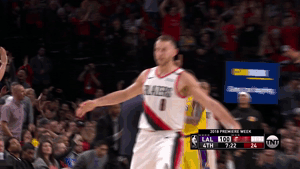 celebrate lets go GIF by NBA