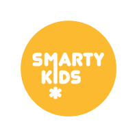 smartykidsmk logo kids yellow macedonia Sticker