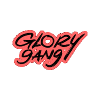 glorygang gang glory disrupt glory gang Sticker