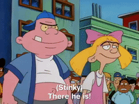 hey arnold nick splat GIF