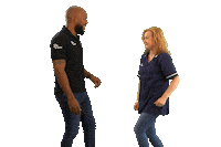 hagonederland friends lets go clean cleaning Sticker