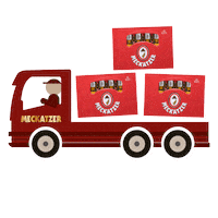 Car Beer Sticker by Meckatzer