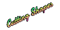 Cutting Shapes Sticker by Soundrive Shufflers