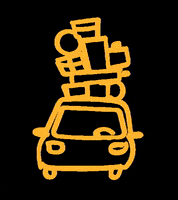 dgemradesign summer car holiday sun GIF