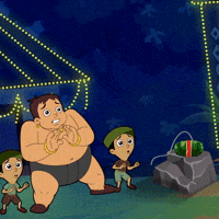Celebration Festival GIF by Chhota Bheem