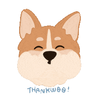 Dog Sticker by Ann of Facedit
