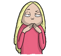 Girl Sticker by Comicada